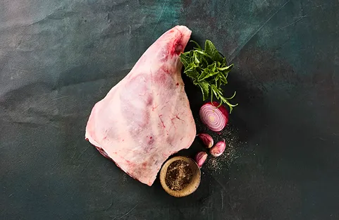 Morceau de viande de l'agneau St George